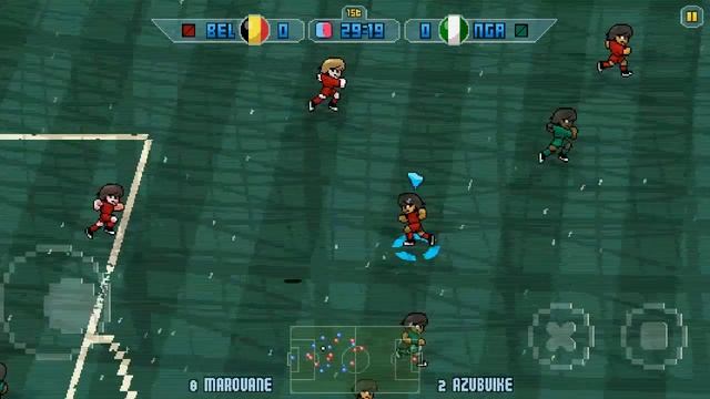 Jugando a Pixel Cup Soccer 16 para Android смотреть онлайн
