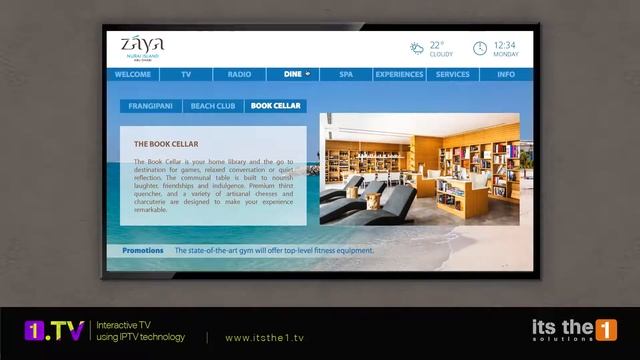 1.TV - Hospitality IPTV Solution by ITSthe1 смотреть онлайн