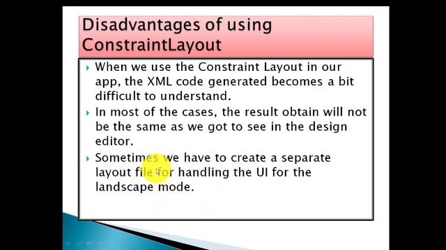 Constrain Layout and Linear Layout in Android смотреть онлайн