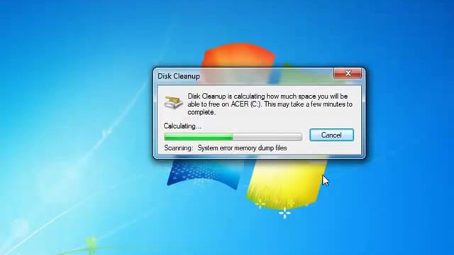 How to run disk cleanup in windows 7 смотреть онлайн