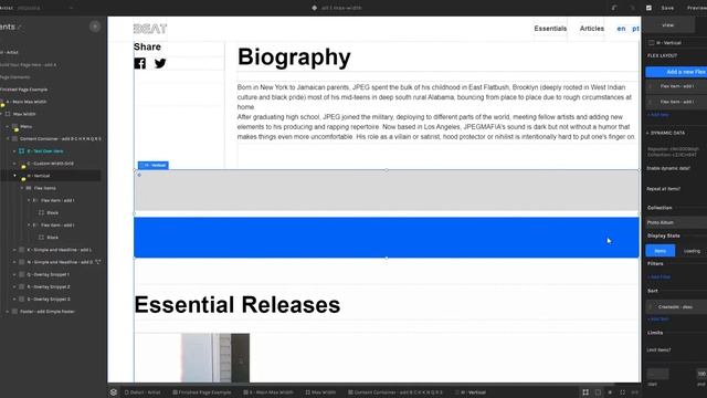 9.1 Creating Dynamic Lists with Different Configurations - Repeat All Items in Flexbox смотреть онлайн