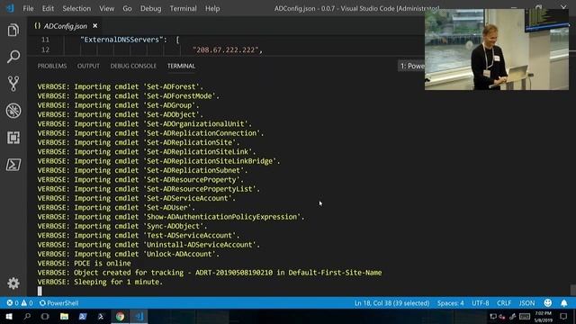 Automating Active Directory Health Checks with PSADHealth | Daniel Krebs | London PowerShell Meetup смотреть онлайн