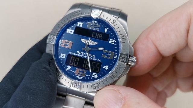 Breitling Aerospace EVO E7936310/C869/152E Titanium Case 43 Mm