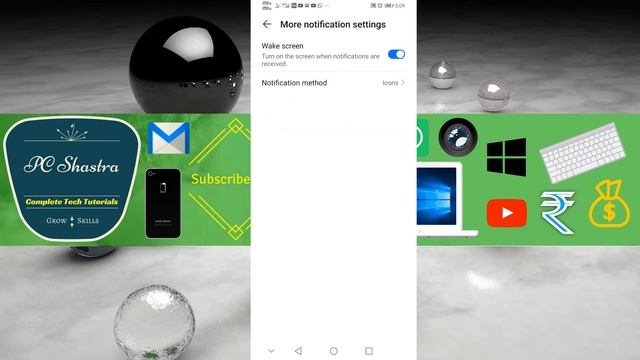 Change Status Bar Notification Style in Huawei смотреть онлайн