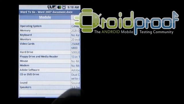 Word To Go for Android смотреть онлайн