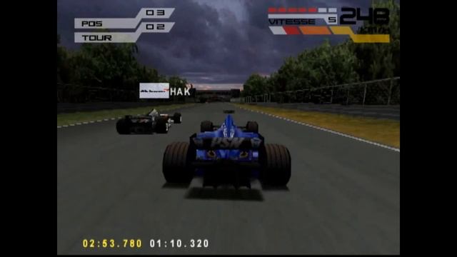 Formula One 2001 [PS1] - Playable gameplay ePSXe 2.0.5 смотреть онлайн
