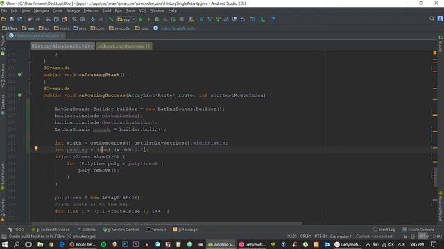 Make an Android App Like UBER - Part 31 - Zooming Onto A Map Automatically смотреть онлайн
