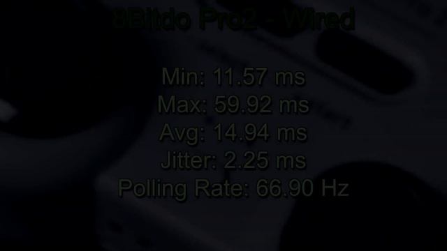 8BitDo Pro 2 - POLLING RATE TEST (Wired vs Bluetooth) смотреть онлайн