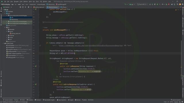 How to create Message Sending Android app in android studio with java 2023 смотреть онлайн