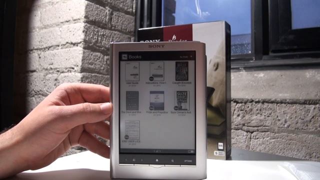 Sony Reader PRS650 Touch Edition Walkthrough and Review смотреть онлайн