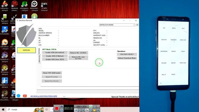 ZeroKnox Removal Tool FRP Bypass SAMSUNG Android 8-9-10-11-12 [[ TESTED Samsung A6 ]] смотреть онлайн