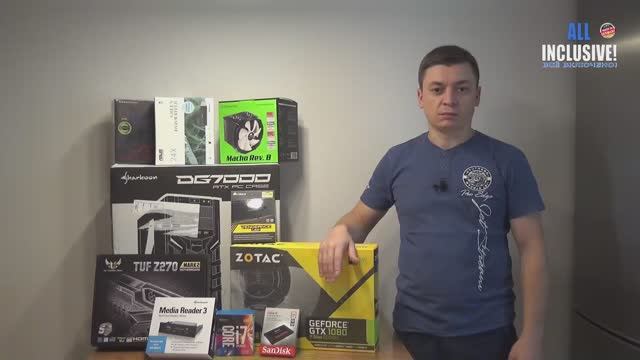Сборка Гейминг игрового ПК для канала Образ Жизни. Gaming PC 1600 Евро 2017 смотреть онлайн