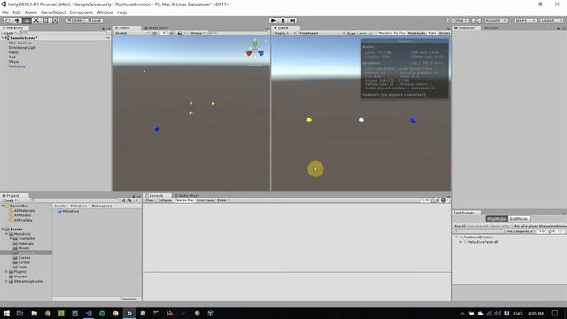 Melodrive Lite Unity Plugin - Tutorial - Emotion II смотреть онлайн