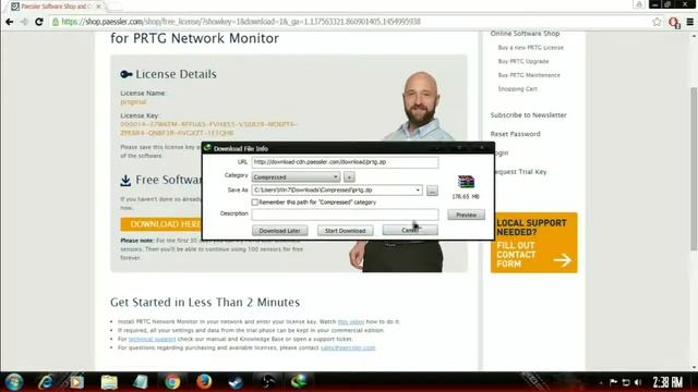 How to download` a network monitoring system PRTG смотреть онлайн