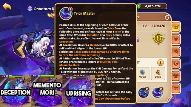 Phantom Defier Elena Build Guide - Idle Heroes смотреть онлайн