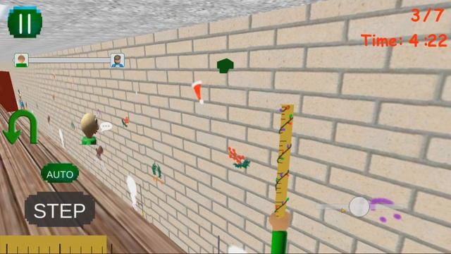 (HARD MODE ) Player as Baldi! | Play For Angry Teacher| A N D R O I D смотреть онлайн