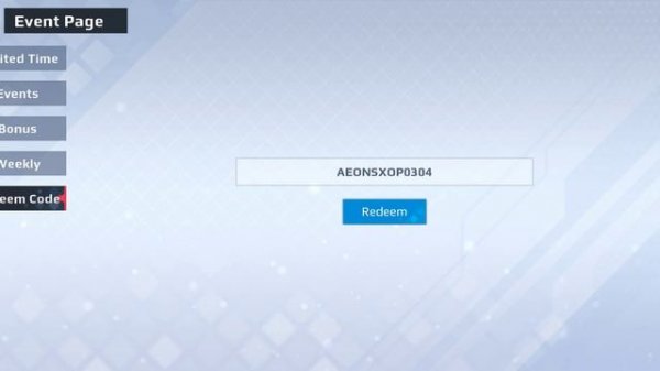 Aeons Echo. New code for this pay to win trash gacha. I don't know why I'm even playing it.