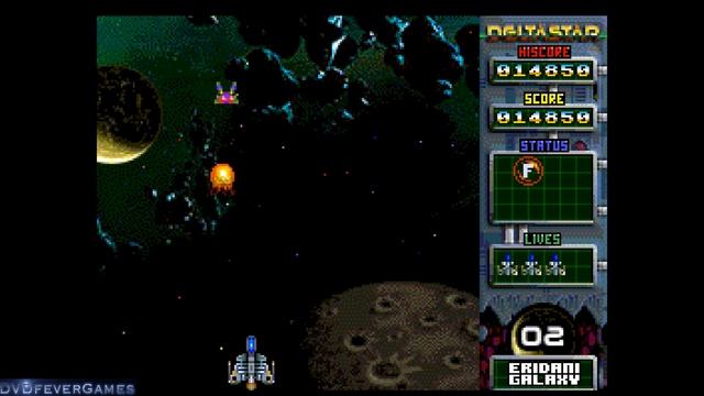 DeltaStar Earth Defence - Gameplay video 1 - ZX Spectrum Next - DVDfeverGames смотреть онлайн