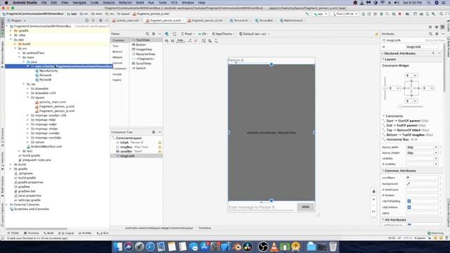 Communications between fragments using EventBus - Android Developer Blog смотреть онлайн