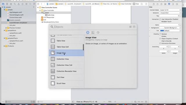 How to add a logo in LaunchScreen - Xcode iOS Tutorial смотреть онлайн