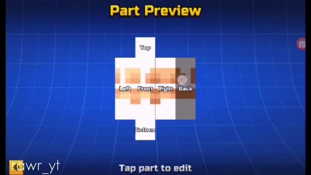 Pixel gun 3D: how to make a cute girl skin | Touch Tutorial смотреть онлайн