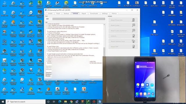 Samsung A5[2016] A510F Network Unlock With Z3X Box [ONE CLICK] смотреть онлайн