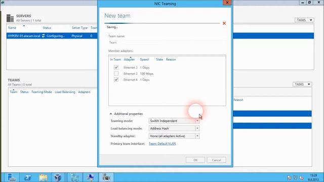 HYPERV'de NIC Teaming смотреть онлайн
