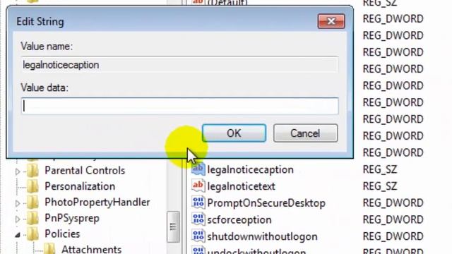 How to Display Message on Log On Screen In Windows 7 смотреть онлайн