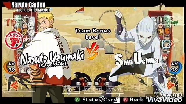Game Naruto Strom 4 Mod PPSSPP ANDROID смотреть онлайн