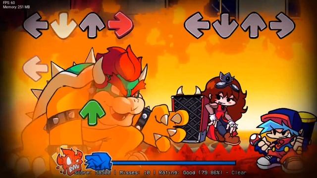 Friday Night Funkin' VS Bowser, Final Boss | INFERNAL BOUT (Android/Pc) Optimizado смотреть онлайн
