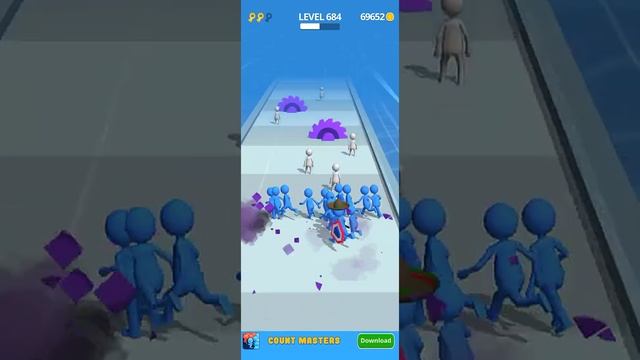 Join Clash 3D - Gameplay Walkthrough Level 678-689 (iOS & Android) смотреть онлайн