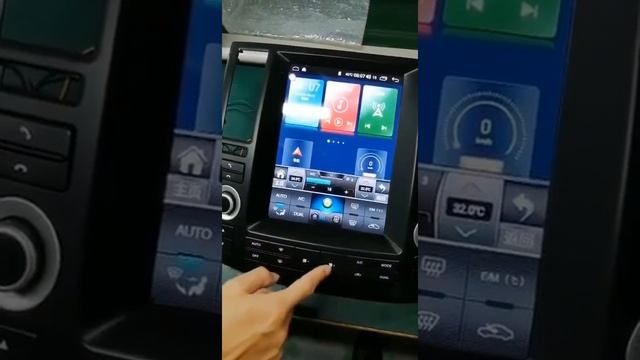 Tesla Android Car Stereo Radio DVD GPS Navigation Head Unit Sat Nav Infiniti FX25 FX35 F37 2003-200 смотреть онлайн