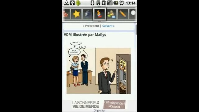 Test de l'application android : Vie de Merde [VDM] смотреть онлайн