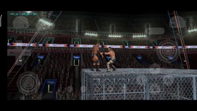 HBK from Top Of the Cell |WWE svr2011 dolphin emulator gameplay| svr2011 android| смотреть онлайн