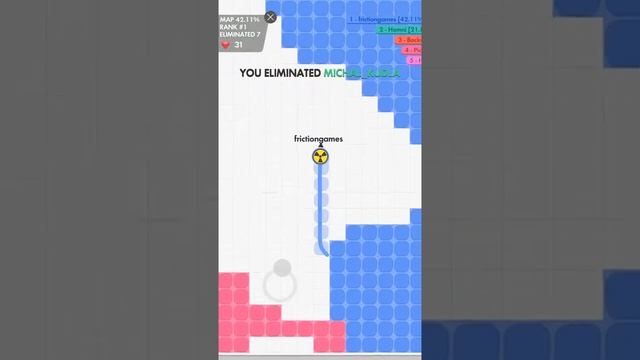 Clash.io By Ketchapp 100% Win | Android/iOS Gameplay - Friction Games смотреть онлайн