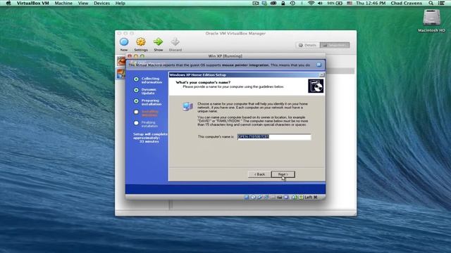 005 - WindowsXP VirtualBox Installation and Guest смотреть онлайн