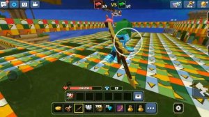 Using AutoClicker To Do PC Bridges With 40 CPS in Bedwars (Blockman Go)