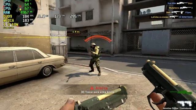 CS GO : GTX 750 Ti | i5 2500 - Very Low Settings 1024x768 смотреть онлайн