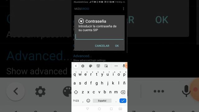 Softphone MizuDroid configurado con cuenta sip de llamadasweb.com смотреть онлайн
