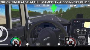 Truck Simulator 2024 - Europe Full Gameplay & Beginner's Guide