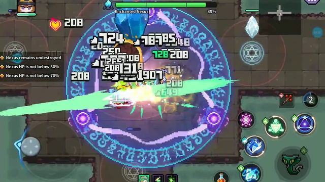My Heroes: Dungeon Raid, mage test смотреть онлайн