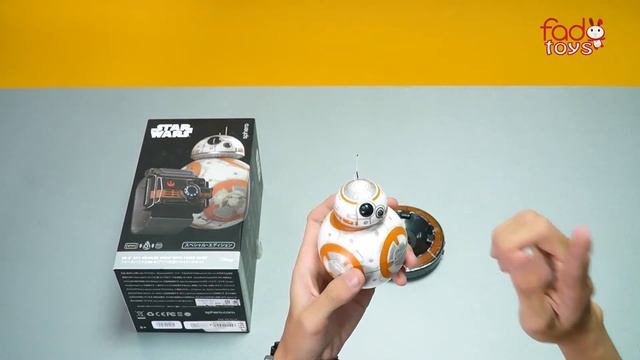Trải nghiệm Robot điều khiển từ xa Starwar BB-8 bằng điện thoại - Phần 1 | Fado Toys смотреть онлайн