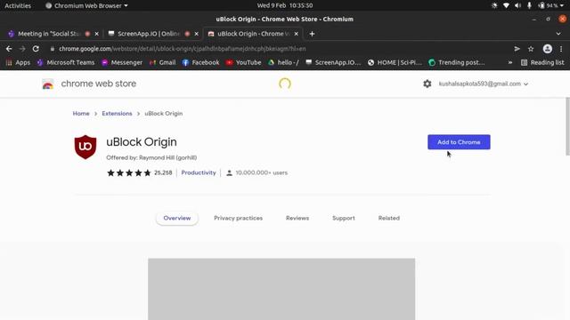 How to install uBlock Origin on Any chromium based browser? #Non_Dangerous_Video смотреть онлайн