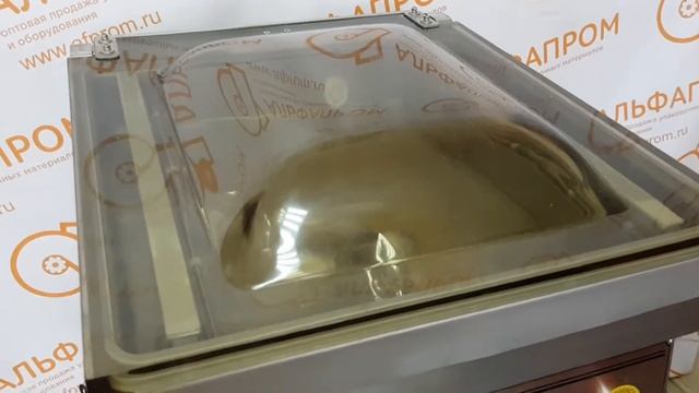 Процесс вакуумной упаковки рыбы с рассолом на вакуумной машине Hualian DZ-400 2T смотреть онлайн