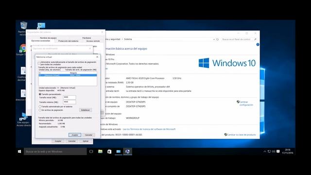 Creación de memoria virtual (SWAP) Windows y ocultarla para la optimizacion de nuestros equipos смотреть онлайн
