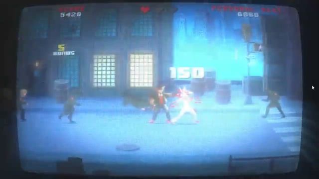 SNAKE PLISSKIN VS. NAZIS - Let's Play 'Kung Fury: Street Rage' смотреть онлайн