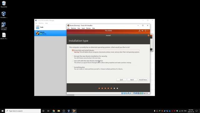 Install Ubuntu 18.04 on VirtualBox | Winter 2020 | 420-AP1-AS | Lecture 1 смотреть онлайн