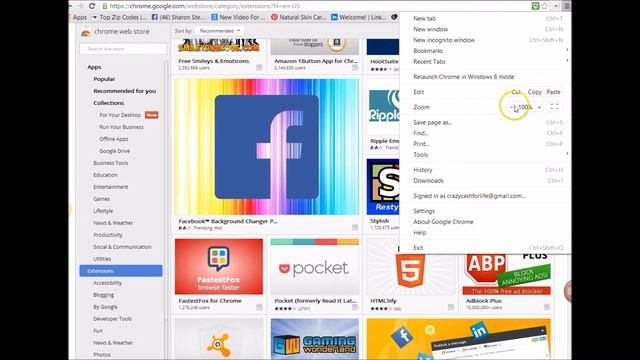 Adding Extension In Chrome on Windows 8 смотреть онлайн