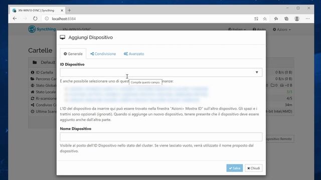 GUIDA A SYNCTHING: sincronizzazione file P2P смотреть онлайн