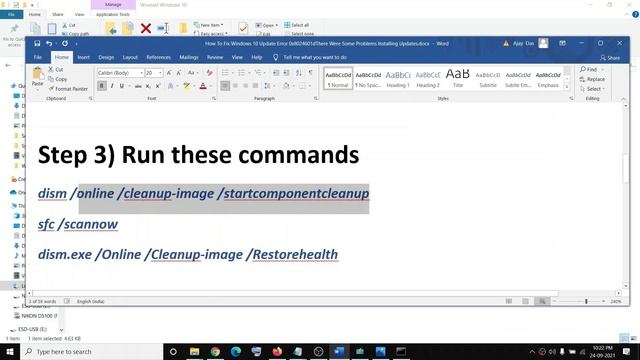 Fix Windows 10 Update Error We Could Not Complete Install Because Update Service Was Shutting Down смотреть онлайн